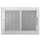 Tru Aire 8 in. H X 12 in. W 2-Way Powder Coat White Steel Wall/Ceiling Register C102M 12X08 - alternate 2